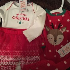 Set of 2 Christmas outfits.